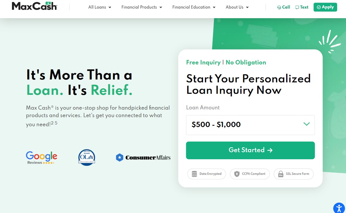 Max Cash – maxcash.com