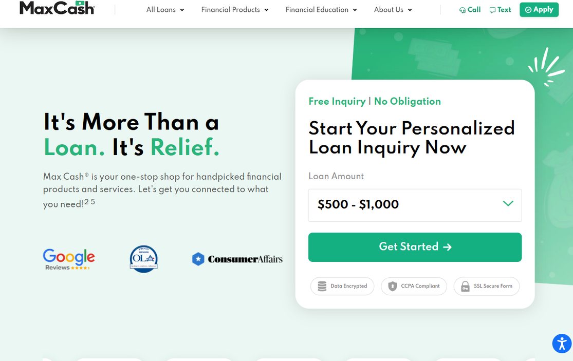 Max Cash – maxcash.com